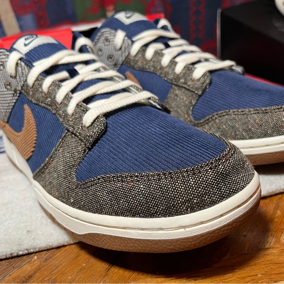 Nike Men's Blue and Brown Nike dunk sz 13 - Picture 4 of 12